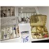 Image 6 : BUNDLE OF FISHING LURES, HOOKS AND CASES