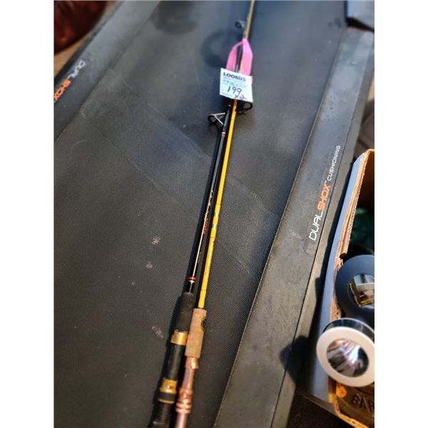 SET OF 2 EAGLE CLAW & ZEBCO FISHING POLES