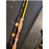 Image 2 : SET OF 2 EAGLE CLAW & ZEBCO FISHING POLES