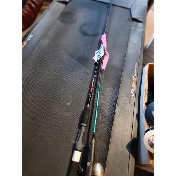 SET OF 2 RHINO SHAKESPEARE FISHING POLES