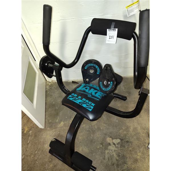 BODY BY JAKE AB & BACK CHAIR