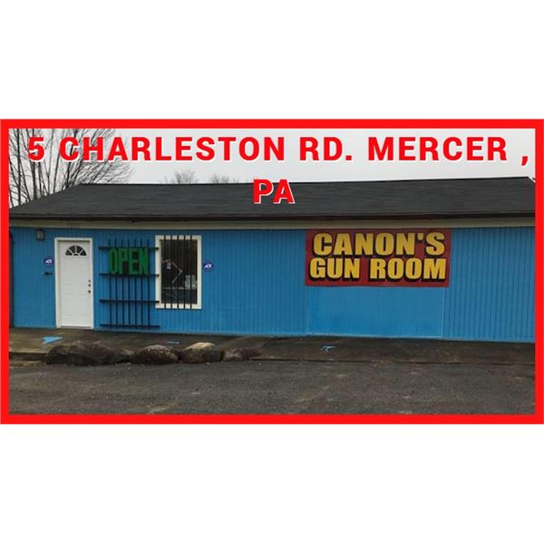 CANON'S RUN ROOM : OUR  LICENSED VENDOR FOR HANDGUNS TRANSFERS