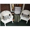 Image 5 : 4 PIECE PATIO RATAN/WICKER SET
