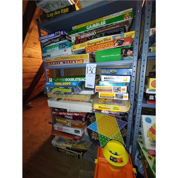 LARGE COLLECTION OF VINTAGE BOARD GAMES