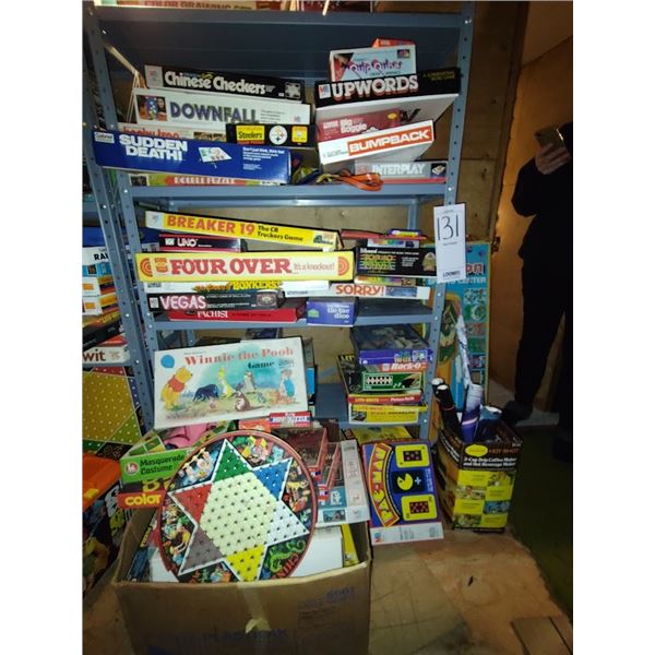 LARGE COLLECTION OF VINTAGE GAMES