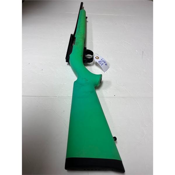 22 Long rifle with clip/ Hogue rubber coating