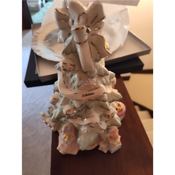 LENOX SIGNED CHRISTMAS TREE