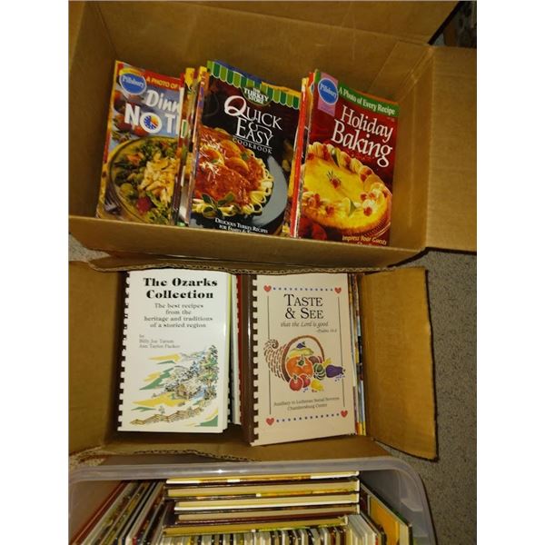 5 BUNDLES OF COOKING AND BAKING BOOKS