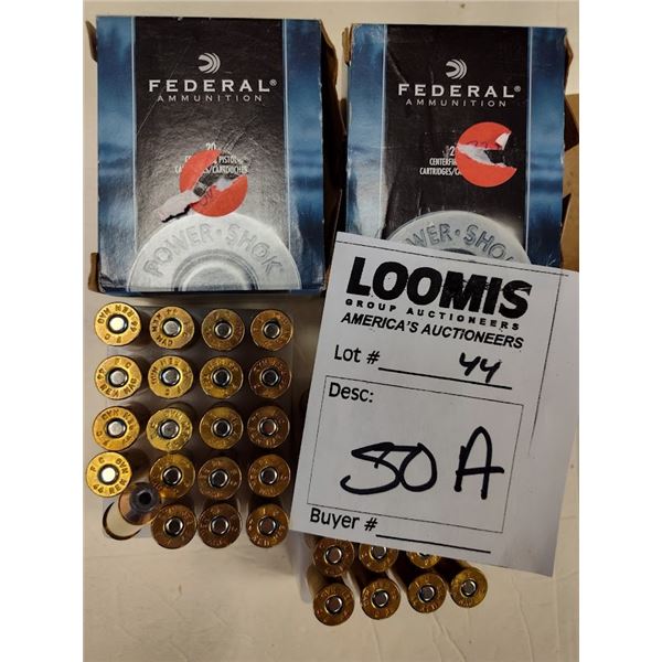 FEDERAL 44 MAG AMMO