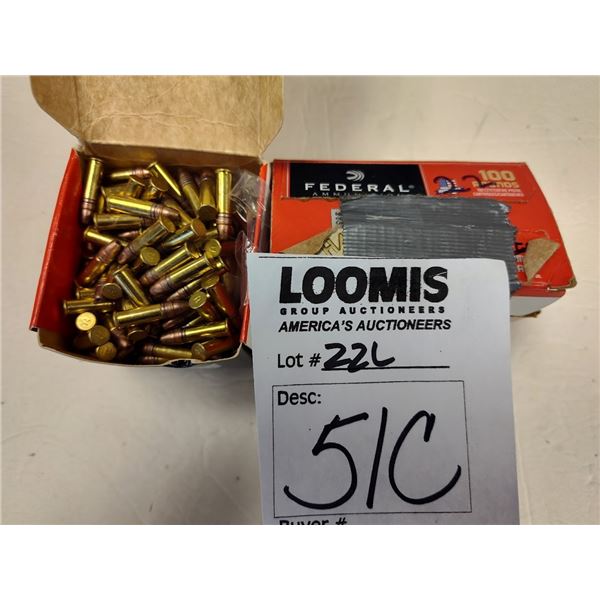 FEDERAL 22 AMMO