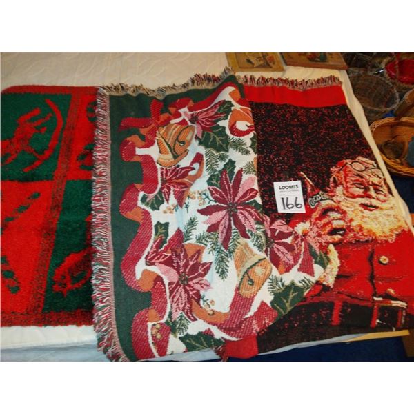 ASSORTED CHRISTMAS BLANKETS