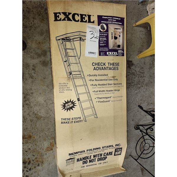NEW DISAPPEARING ATTIC STAIRWAY