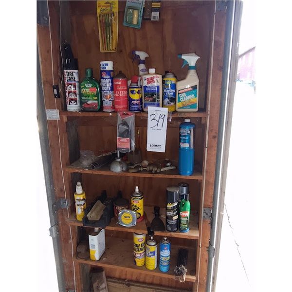 Lot of fluids and tools