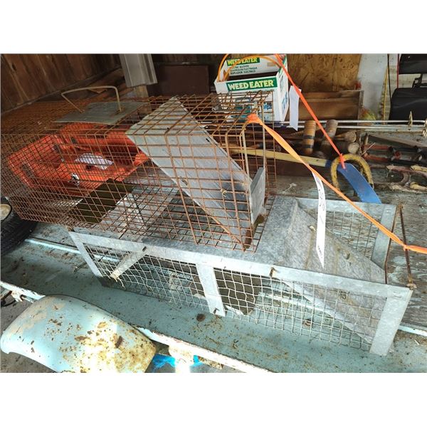 Set of 2 animal box traps