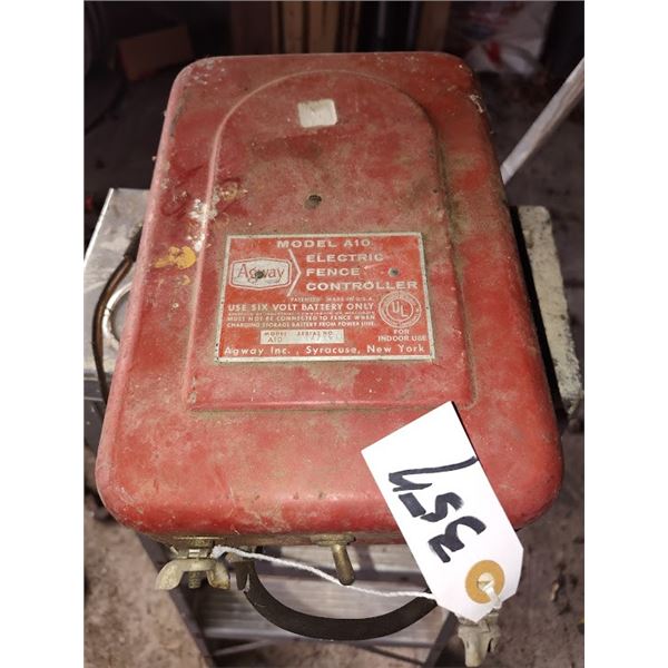 Vintage Agway model A10 electric fence controller