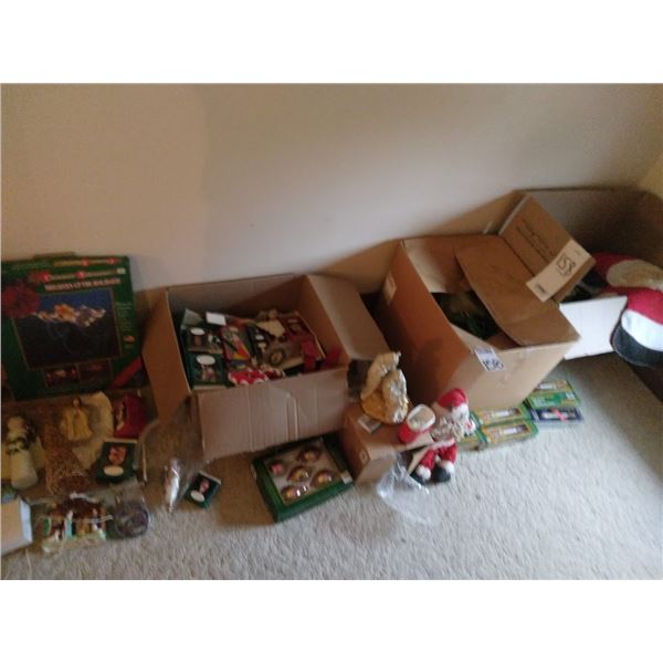 HUGE COLLECTION OF HIGH END CHRISTMAS DECORATIONS & COLLECTIBLES