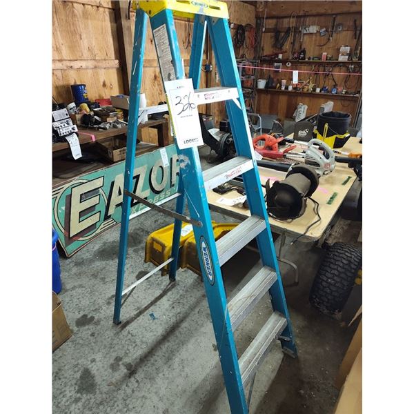 Warner fiberglass 6 ft step ladder
