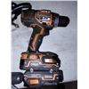 Image 2 : RIDGID R/C POWER TOOLS & 1 CORDED DRILL