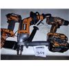 Image 5 : RIDGID R/C POWER TOOLS & 1 CORDED DRILL