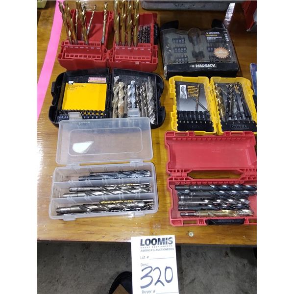 BUNDLE OF DRILL BITS