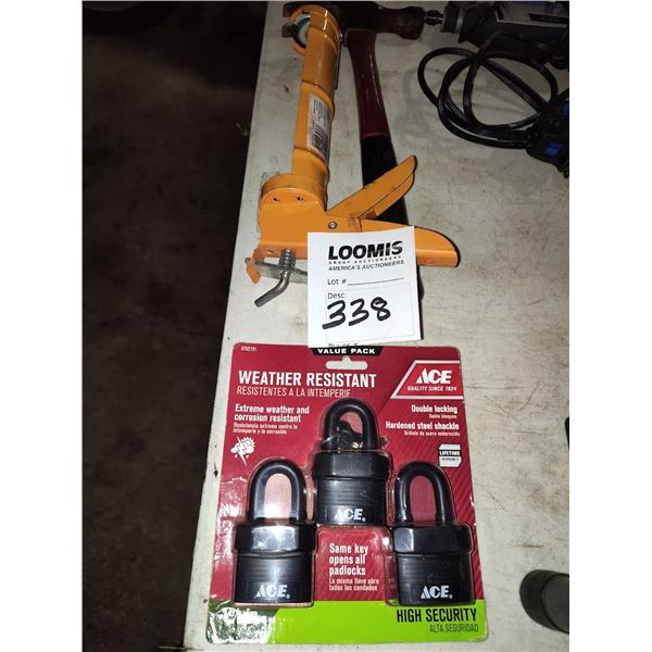 LOCKSET & TOOL LOT