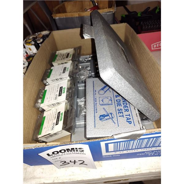 HPC MORTISE LOCK CYLINDER TAP & DIE SET