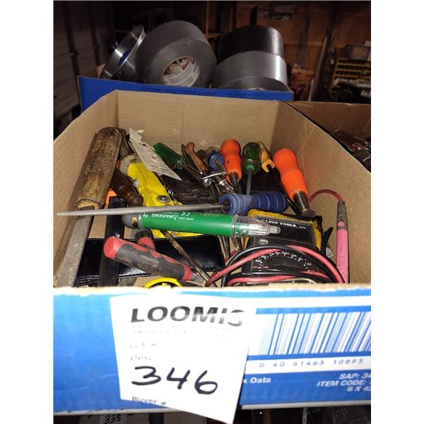 HAND TOOL LOT W/ KLEIN METER