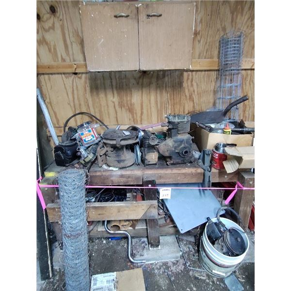 WORK BENCH LOT (BUNDLE OF ALL ITEMS SEEN IN PHOTO & VIDEO)