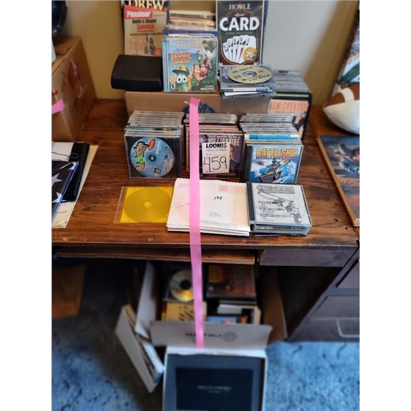 HUGE BUNDLE OF DVD GAMES, MUSIC, MOVIES AND MORE