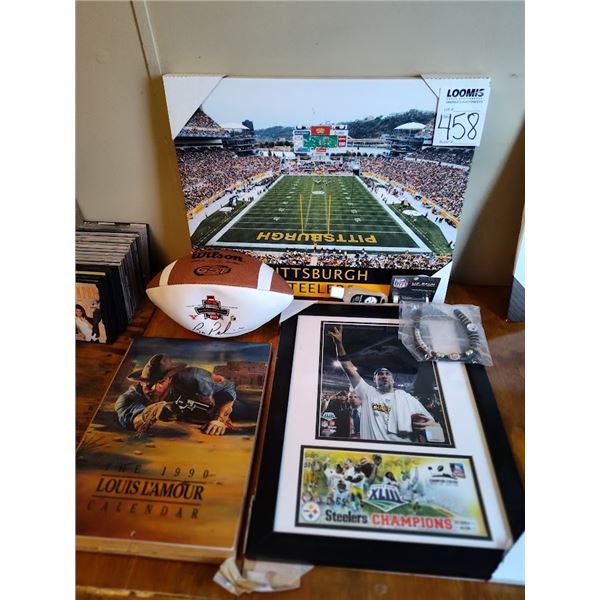 NFL STEELERS COLLECTION & OTHER ITEMS