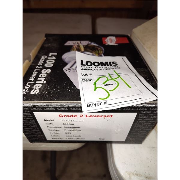 NEW LSDAGRADE #2 LEVERSET #L140 3 LL LC