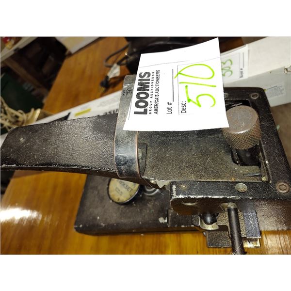 SCHLAGE C.E.F. ECT KEYMAKCO. KEY MACHINE