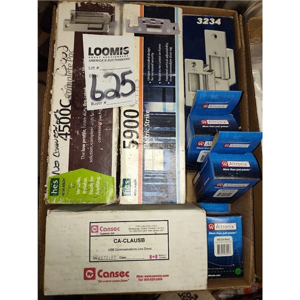 ASSORTED LOCK ITEMS STILL IN BOXES