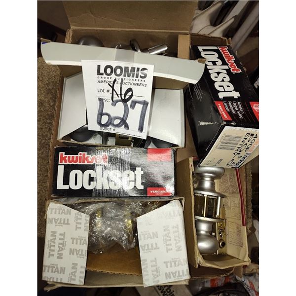 SET OF 6 LOCK SETS (ASSORTED BRANDS)