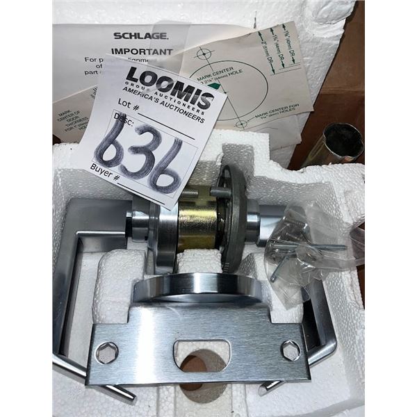 SCHLAGE NEW DOOR LOCK