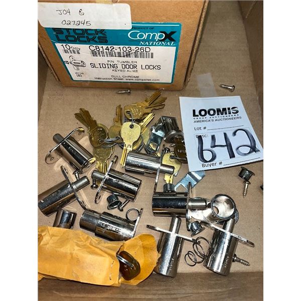 NEW SLIDING DOOR LOCKS