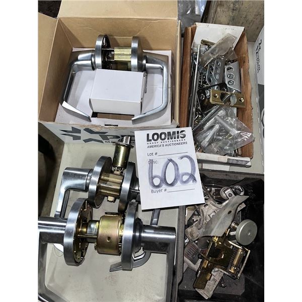LOT OF 2 PASSAGE SD-115 UNITS & OTHER LOCKSMITH HARDWARE