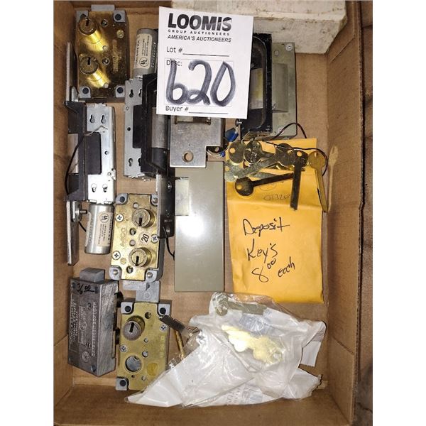 ASSORTED LOCKS & KEY BUNDLE