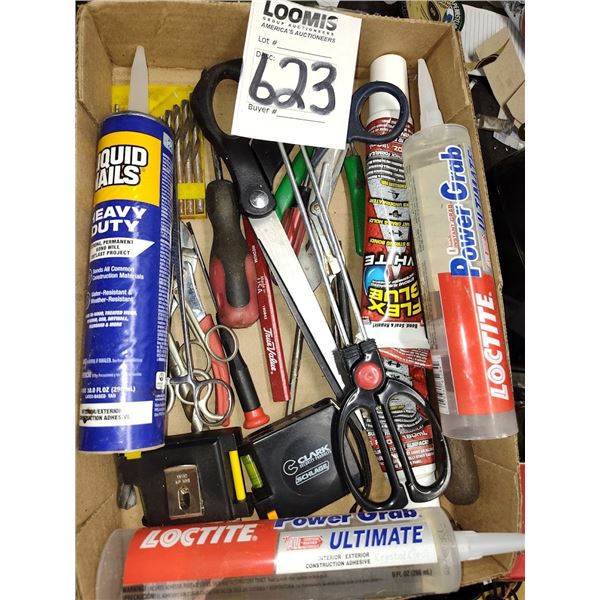 ASSORTED BENCH TOOLS & PRODUCTS