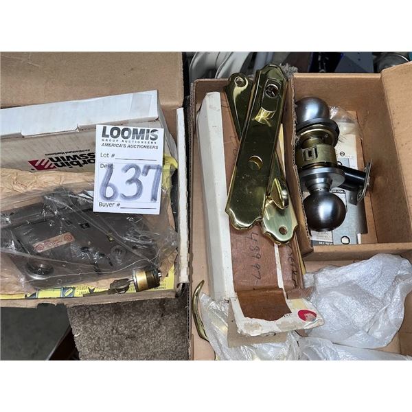 NEW BUNDLE OF ASSORTED DOOR LOCKS