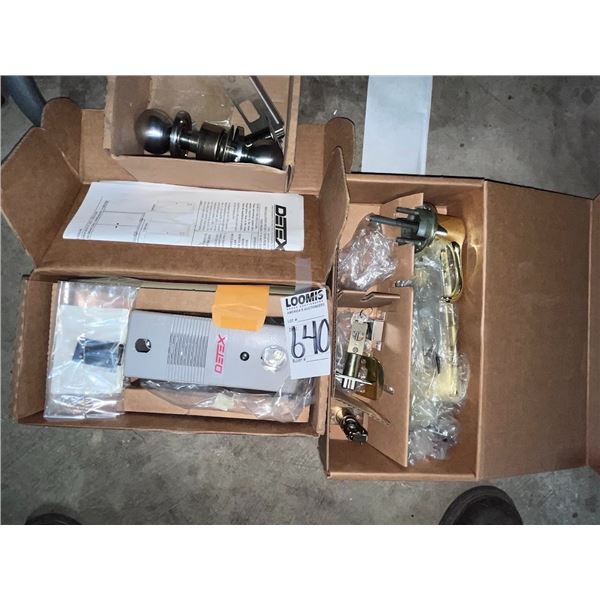 SET OF 3 NEW LOCK UNITS