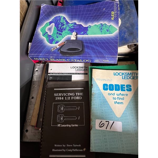 BUNDLE OF LOCKSMITH MANUALS