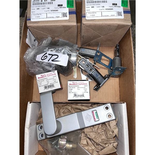 SET OF 3 NEW DOOR LOCK UNITS