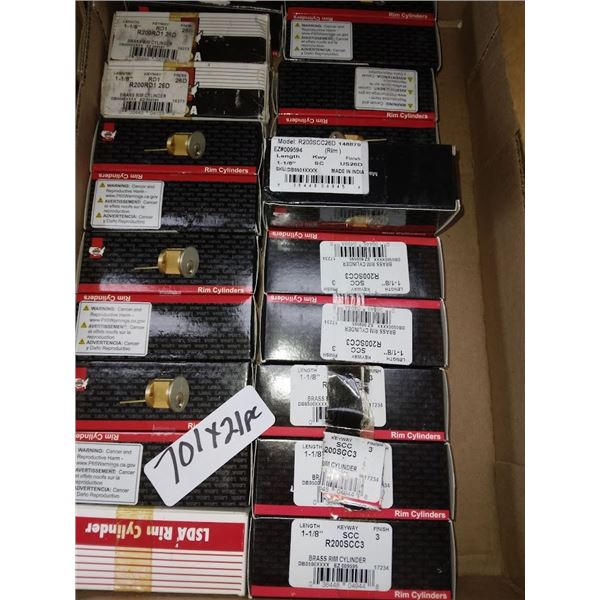 NEW ASSORTED CYLINDER LOCKS