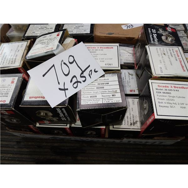 NEW GRADE #3 DEAD BOLT UNITS
