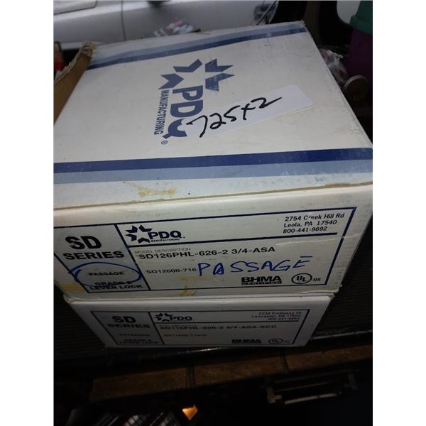 NEW PDQ GRADE #2 LEVER ENTRANCE LOCK