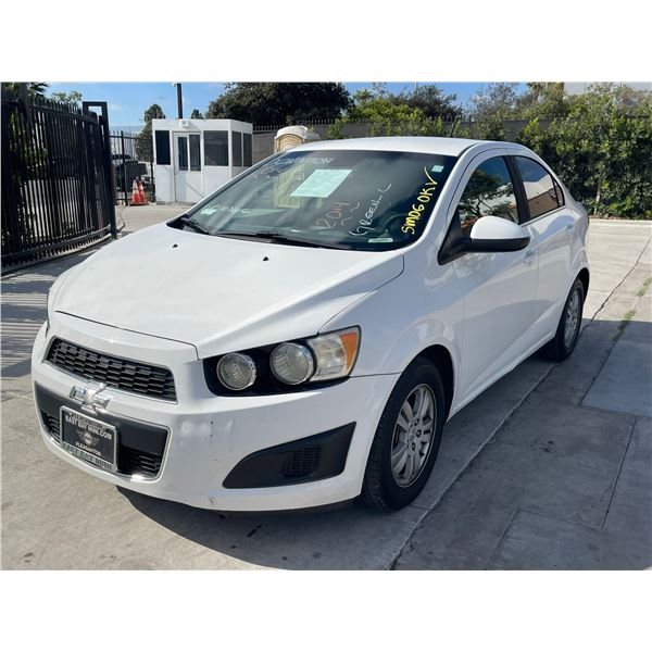 CHEV SONIC 2014 SALV-T-DON SMOG