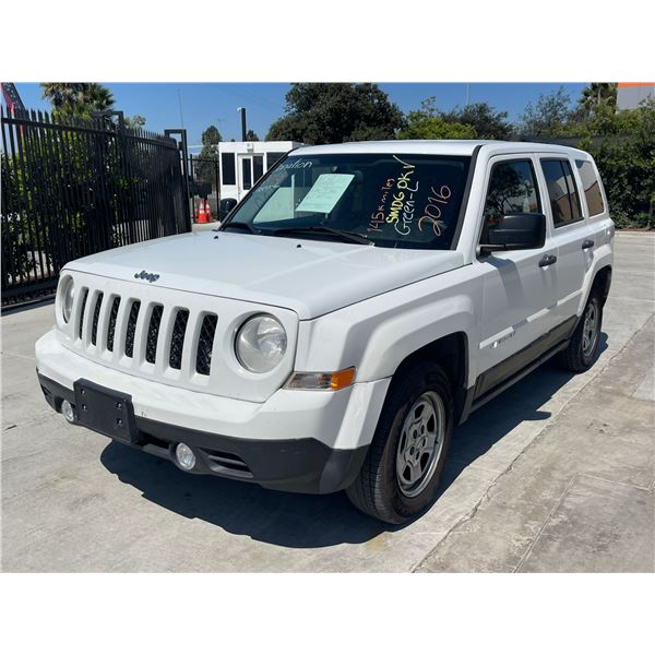 JEEP PATRIOT 2016 O/S-SALV-T-DON SMOG