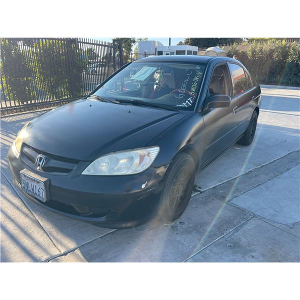 HOND CIVIC 2005 T-DON - SMOG