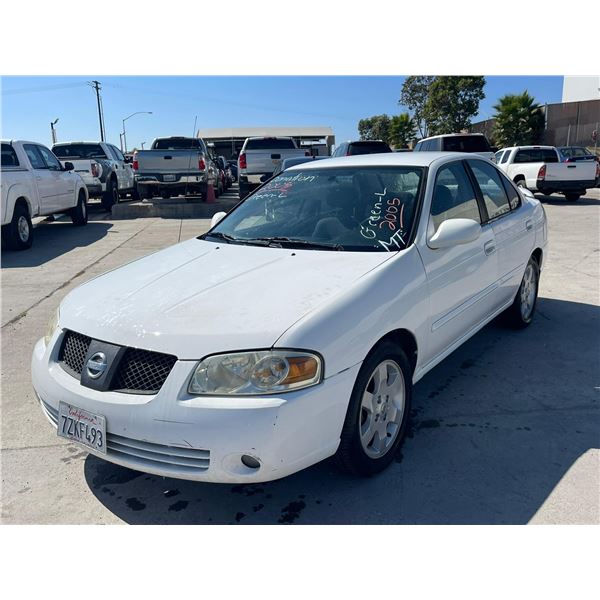 NISS SENTRA 2005 APP DUP SALV-DON